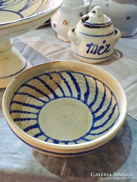 3-piece wonderful ceramic set, honey, muesli, cake bowl (70)