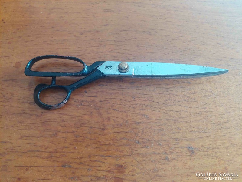 Retro size 12 tailoring scissors