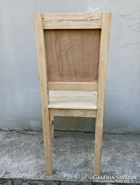 Pine chair / folk furniture/
