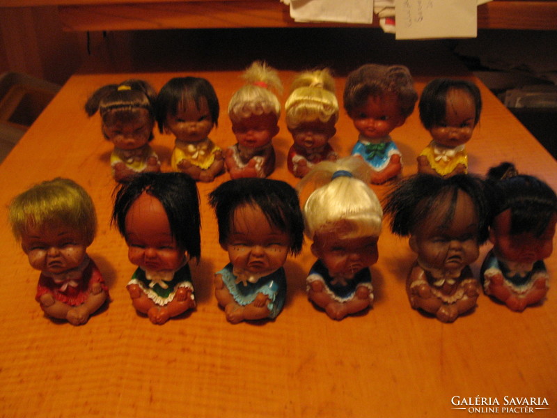 Retro gyűjtői, Moody cutie, Emotion dolls, Japan, Hong Kong, Anekona Hawai babák , kis méret