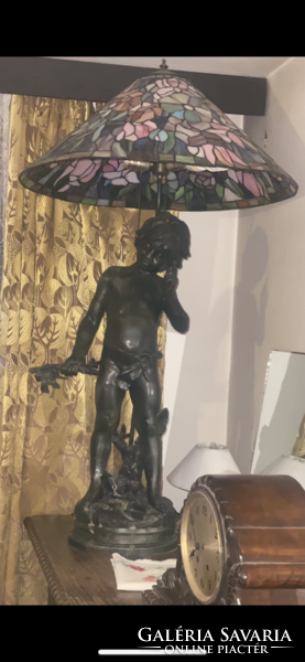 Standing lamp, statue 110 cm