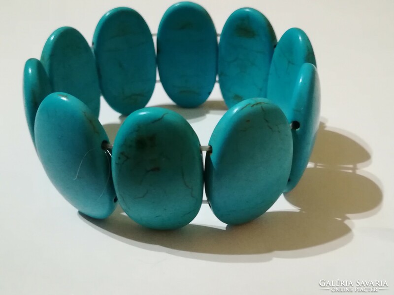Turquoise bracelet.