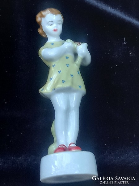 Antique, art deco Zsolnay little girl's nips