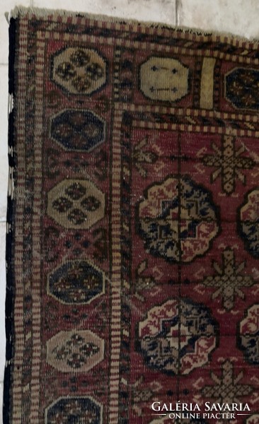 SZ/06 –Antik, legalább 100 éves, 280x230 cm, gyapjú perzsaszőnyeg