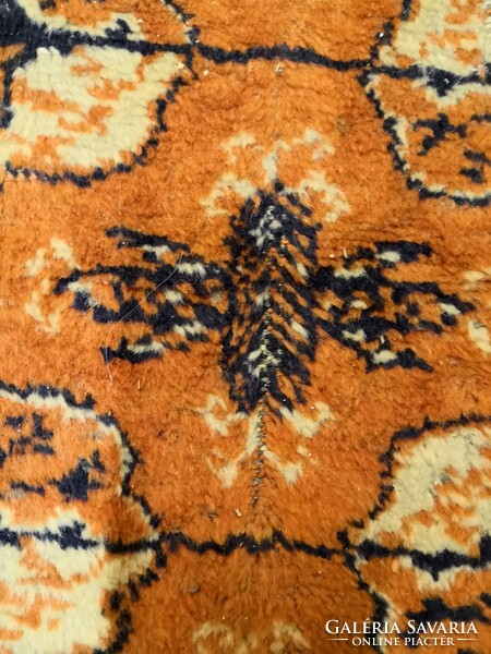 Sz/05 - old Turkmen hand-knotted, 145x300 cm, woolen Persian rug