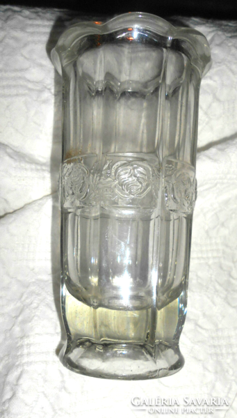 Art deco glass vase-30s