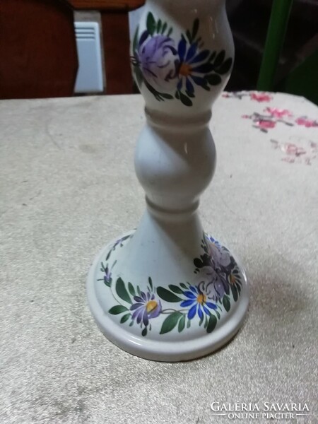 Ceramic candle holder 13. It is in the condition shown in the pictures