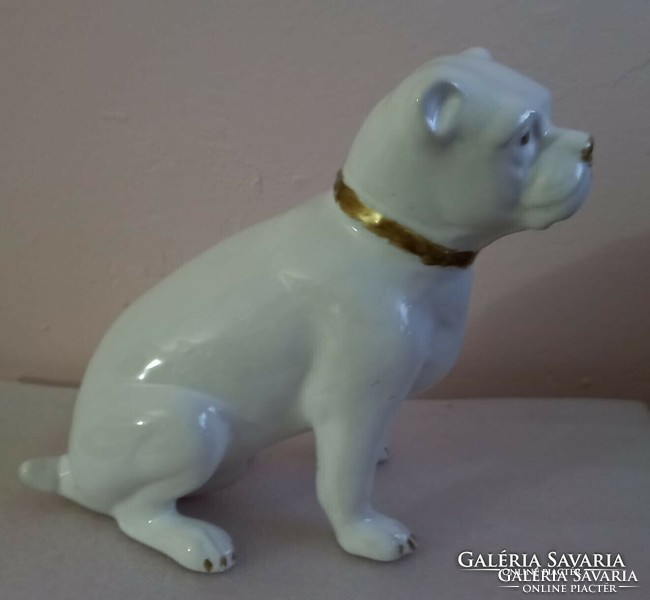 NAGYMÉRETŰ RÉGI ARGENTIN DOG KUTYA SZOBOR