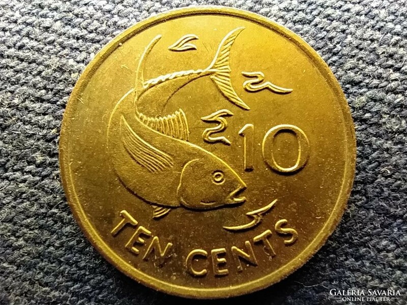 Republic of Seychelles (1976- ) 10 cents 2007 pm (id67499)