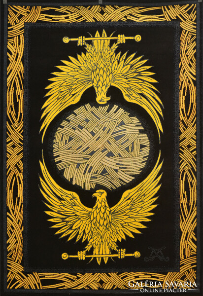 Tapestry designed by Endre Szasz - eagles