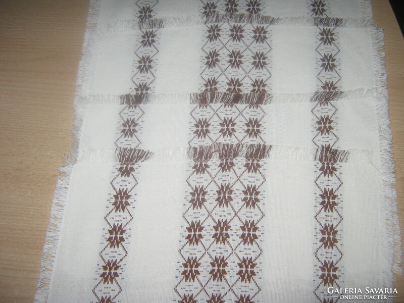 Palóc mouth pattern runner with 4 small tablecloths