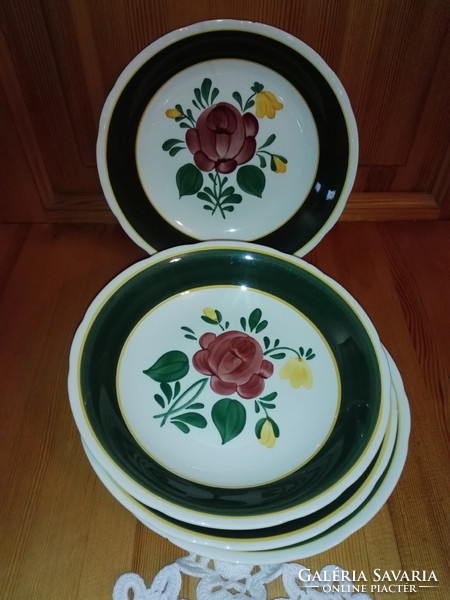 Villeroy & boch porcelain, hand painted flat plate.....22Cm.