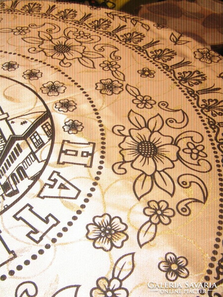 Beautiful case with hatirasi oriental silk tablecloth