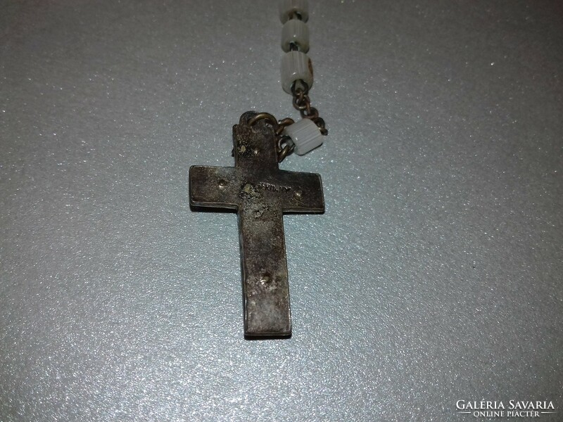 Antique old reader, several pieces together, marked with a rosary cross, made in Germany
