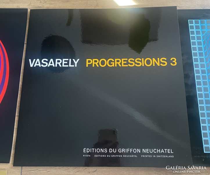 Victor Vasarely Progression 3 komplett album