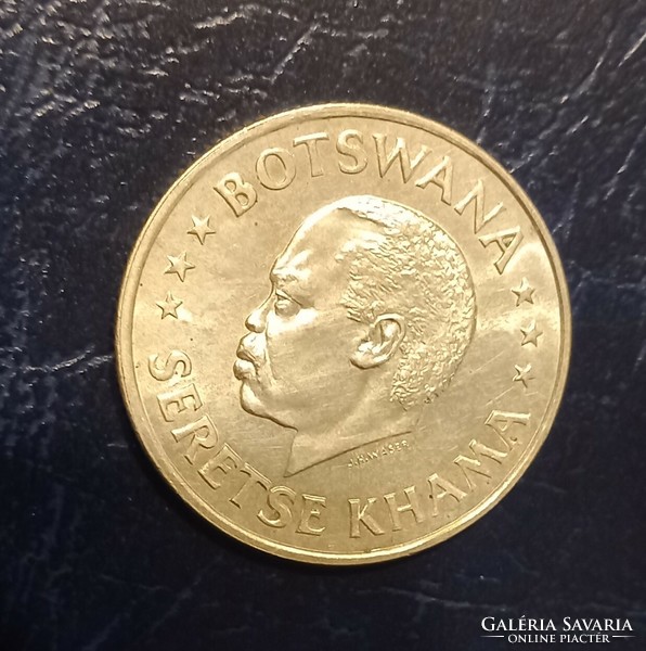 Botswana silver 50 cents - 1966