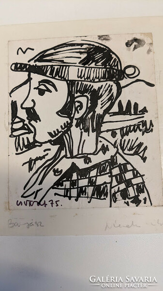 Miklós Németh: miner's hostage drawing