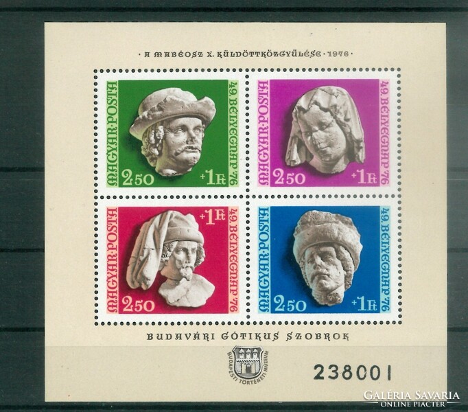 1976. The mabéos block 3112** stamp day 49.