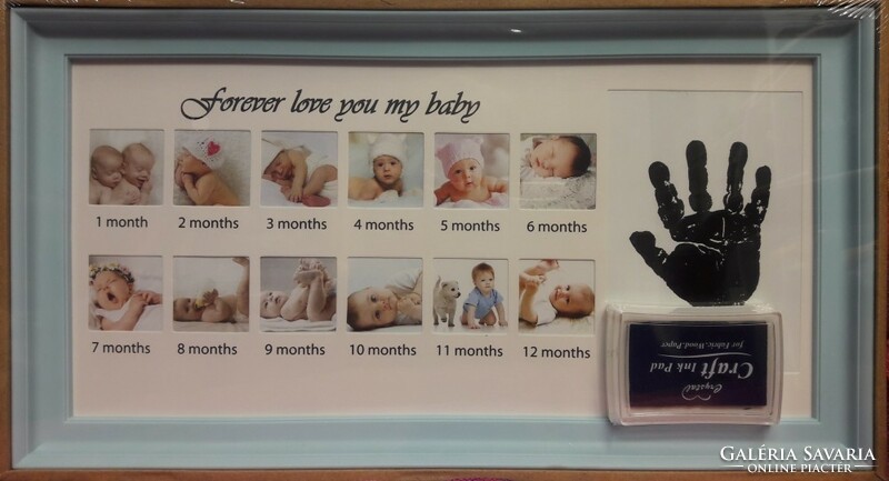 12 hónapos babás fotókeret