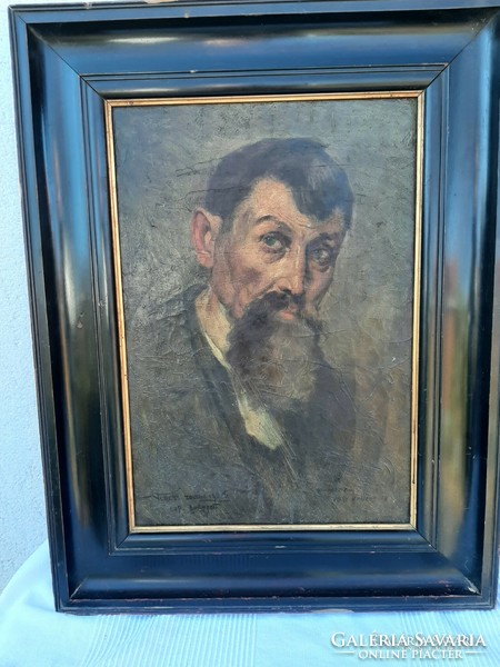 Zoltán Veress (1868-1935): male portrait
