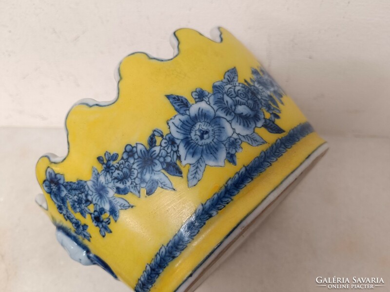 Antik kínai porcelán kínáló tálka festett 405 8086