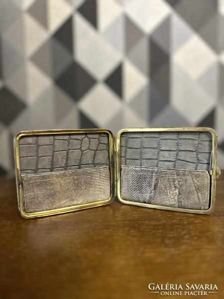 Antique snakeskin wallet, purse