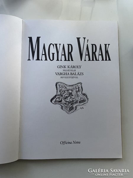 Gink Károly-Vargha Balázs: Magyar várak Nagyméretű album