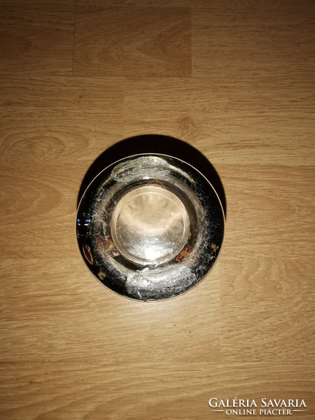 Unicum mécsestartó ajándék gyertyával | 8,5*7 cm | Henger alakú