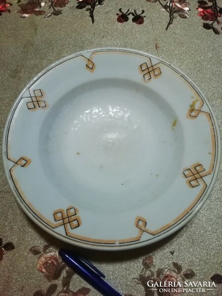 Antique porcelain plate 35. In the condition shown in the pictures
