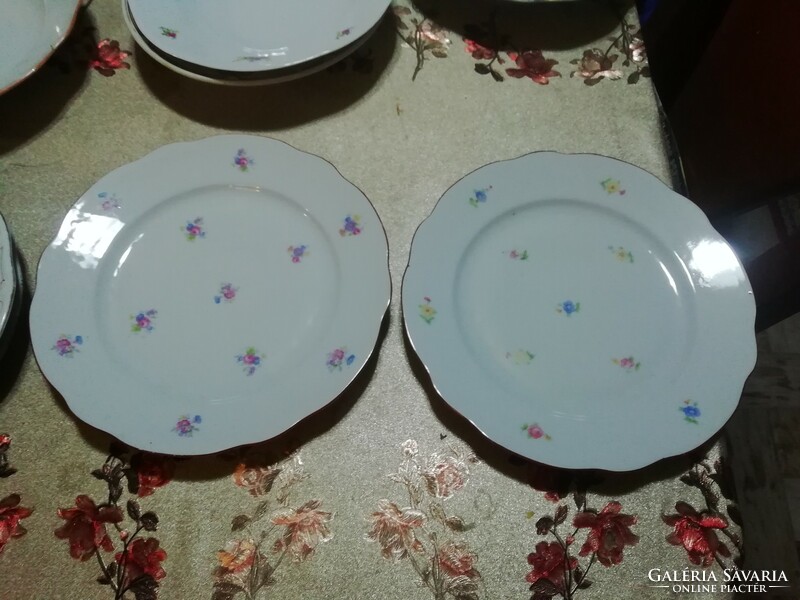 Zsolnay porcelain plates 2 pieces antique 28. In the condition shown in the pictures
