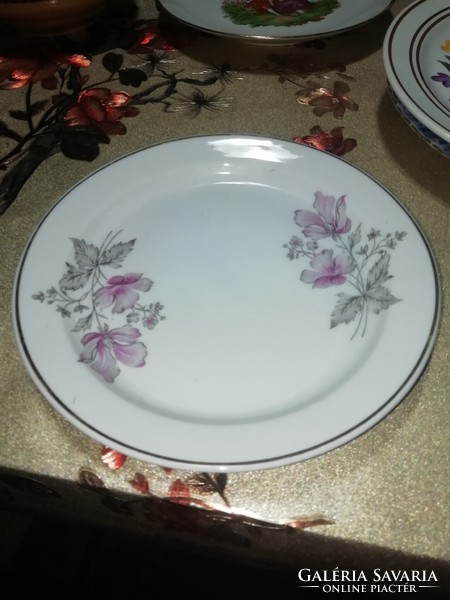 Hollóházi porcelán tányér 23. a képeken látható állapotban
