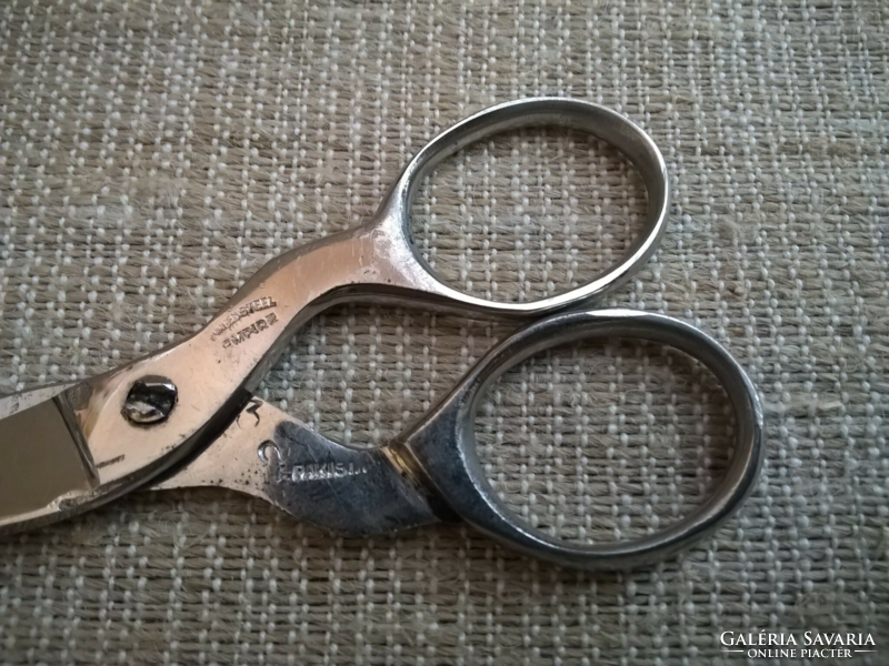 Small scissors with old markings