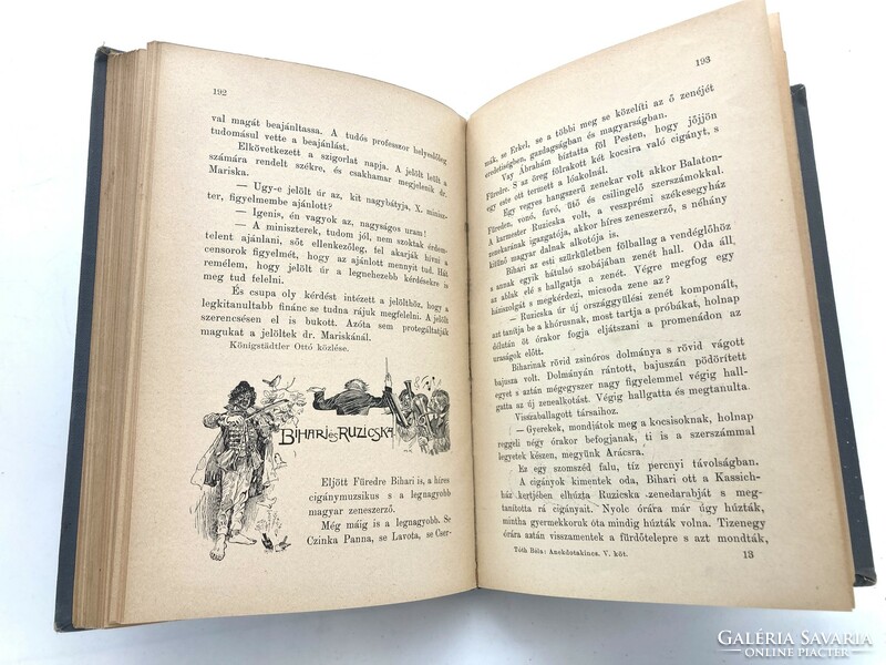 Magyar anekdotakincs, 1902 - dombornyomott kötésben Mühlbeck Károly rajzaival