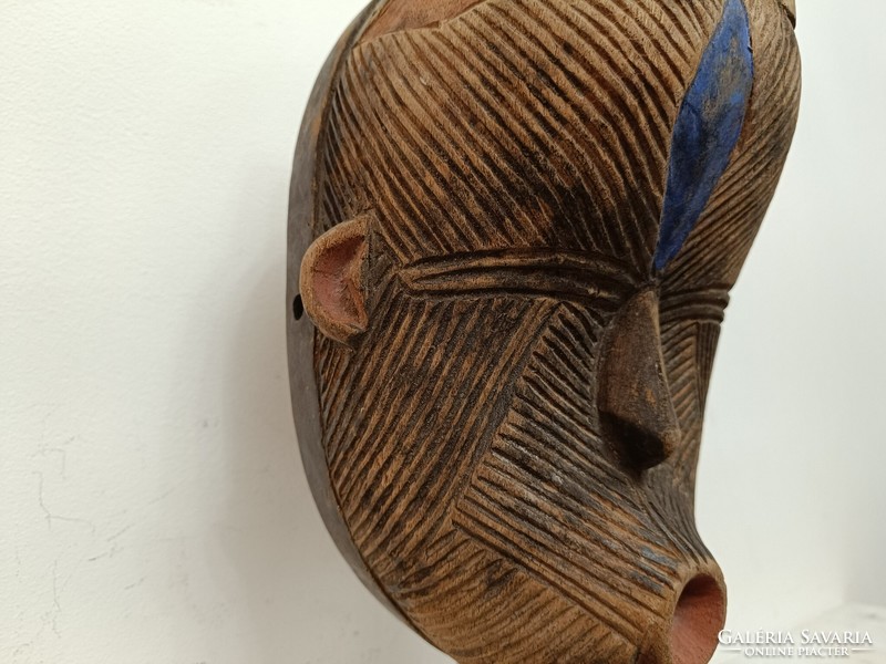 Antik afrikai Afrika Songye népcsoport maszk Kongó africká maska 289 dob3 8006