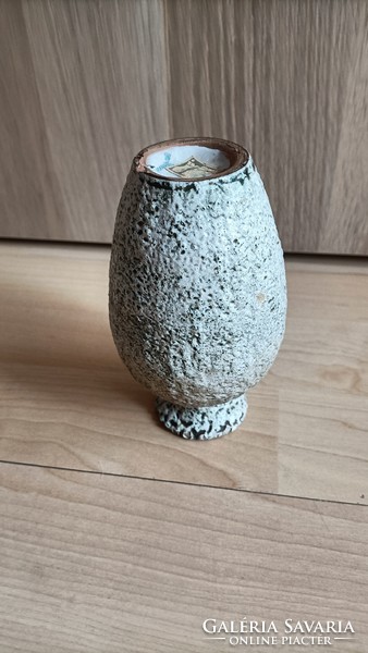 Retro ceramic vase by Károly Bán