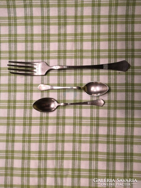Wellner Alpaca fork and 2 mocha spoons