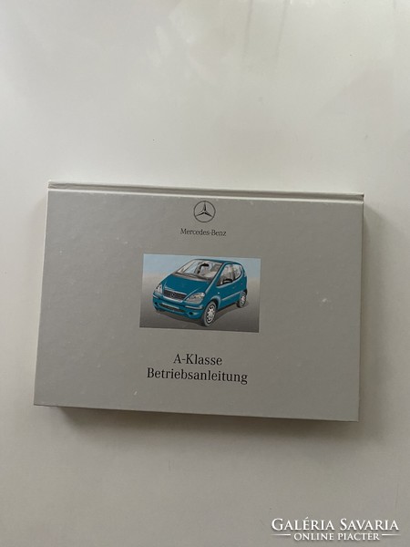 Mercedes-benz a-klasse betriebsanleitung a-class 2001. Operating instructions