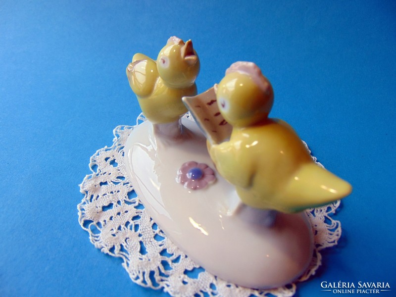 Metzler&Ortloff porcelán éneklő csibék