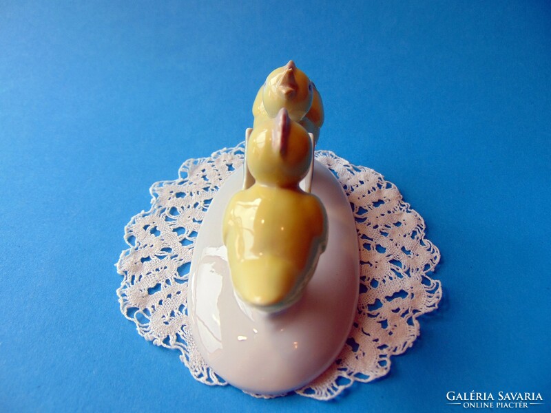 Metzler&ortloff porcelain singing chicks