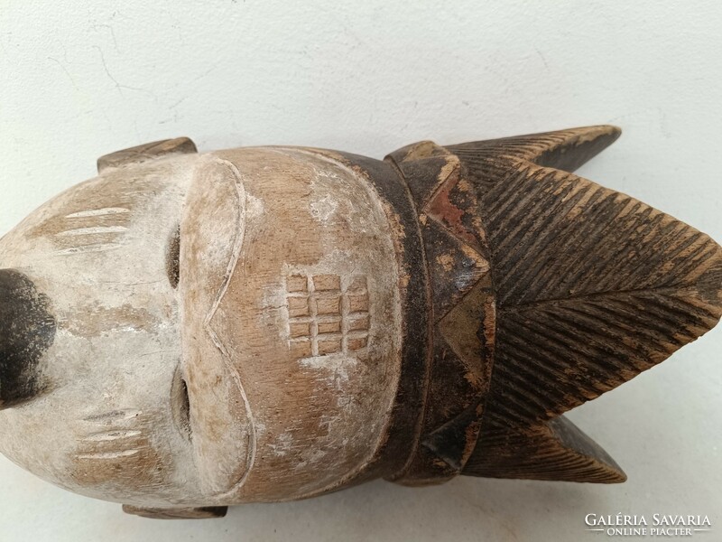 Antik afrikai maszk Ogoni népcsoport Nigéria Africká maska 287 dob3 v 80 8005