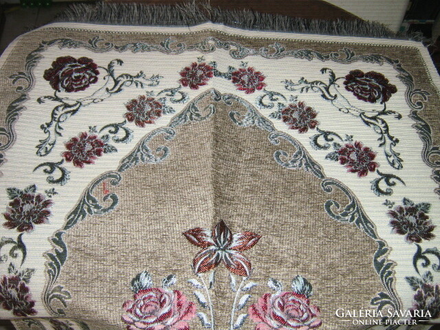 Gyönyörű vintage mokett falvédő / szőnyeg