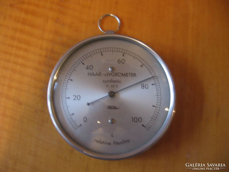 Retro fischer gdr barometer from the 60s