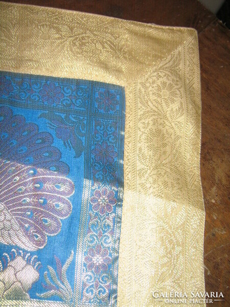 Wonderful Indian silk with running symbols