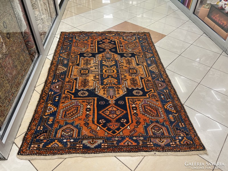 3407 Iráni Hamadan kézi gyapjú perzsa szőnyeg 130X200CM Ingyen Futár