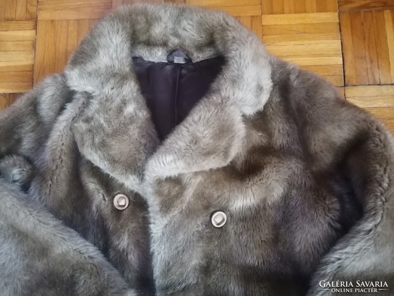 Női műszőrme kabát / bunda ( M - L méret )
