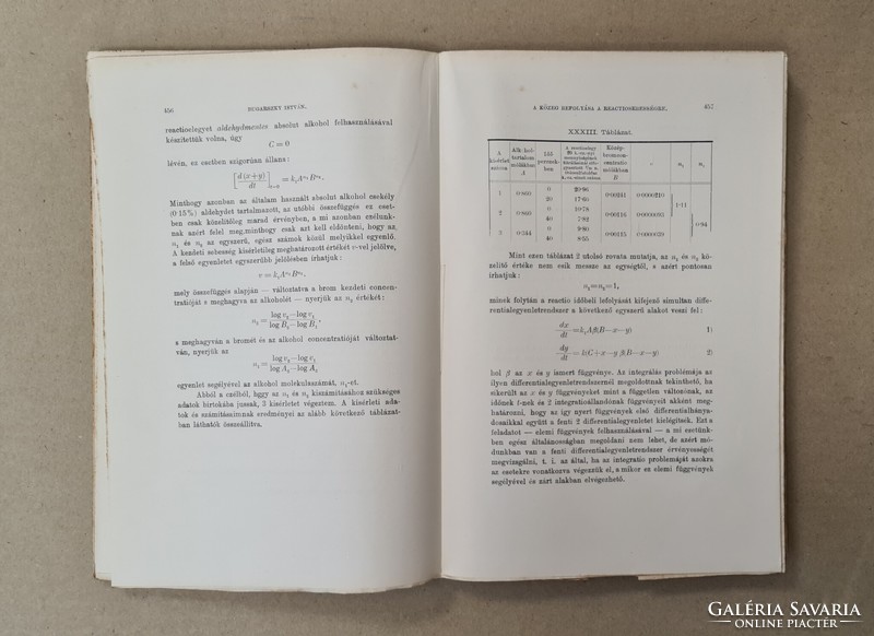 Mathematikai és Természettudományi Értesitő - XXIII. Kötet.4-5. Füzet 1905) Csak egyben eladó 21 db!