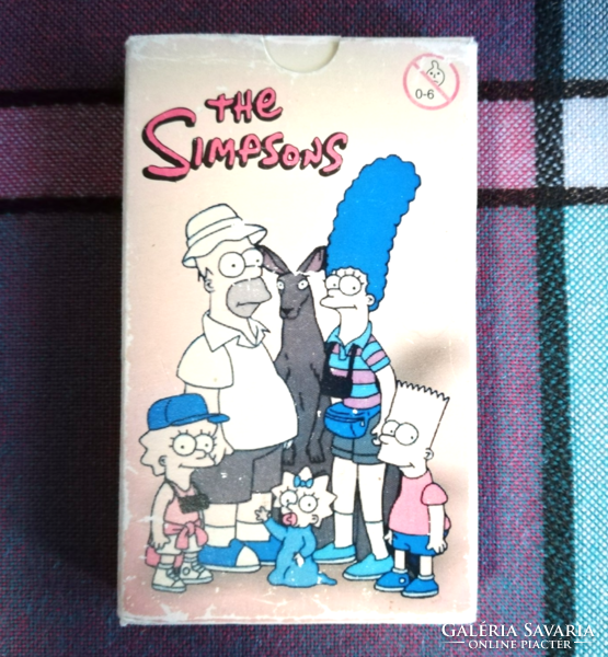 Retro Fekete Péter kártyajáték - The Simpsons -