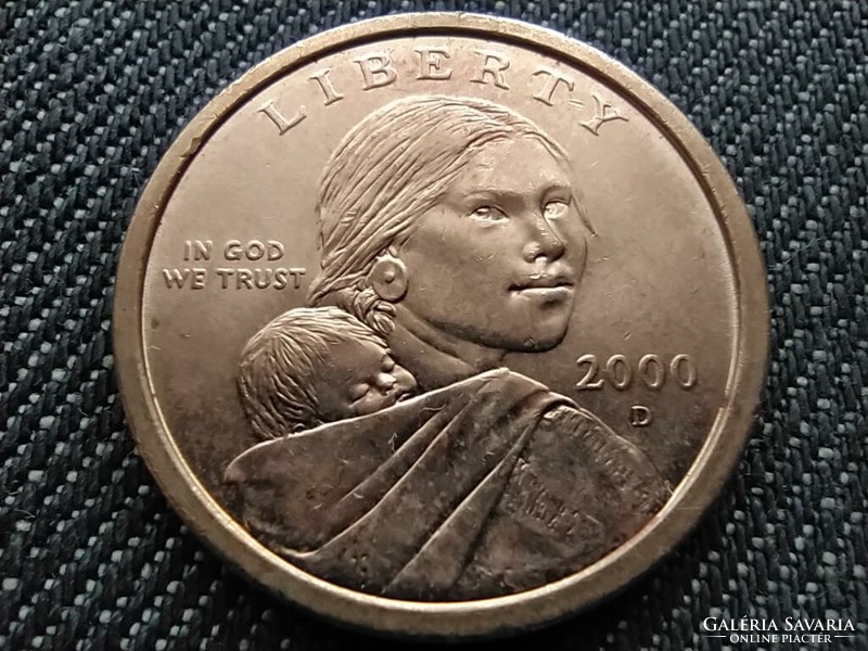 USA Sacagawea Dollar 1 Dollár 2000 D (id31162)