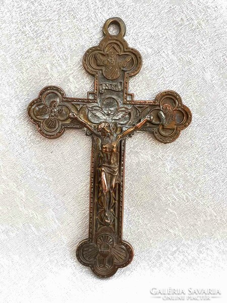 Copper crucifix
