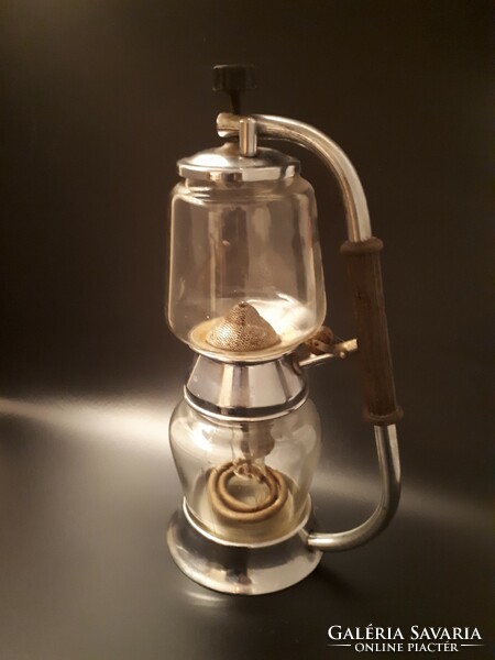 Antique flask glass coffee maker